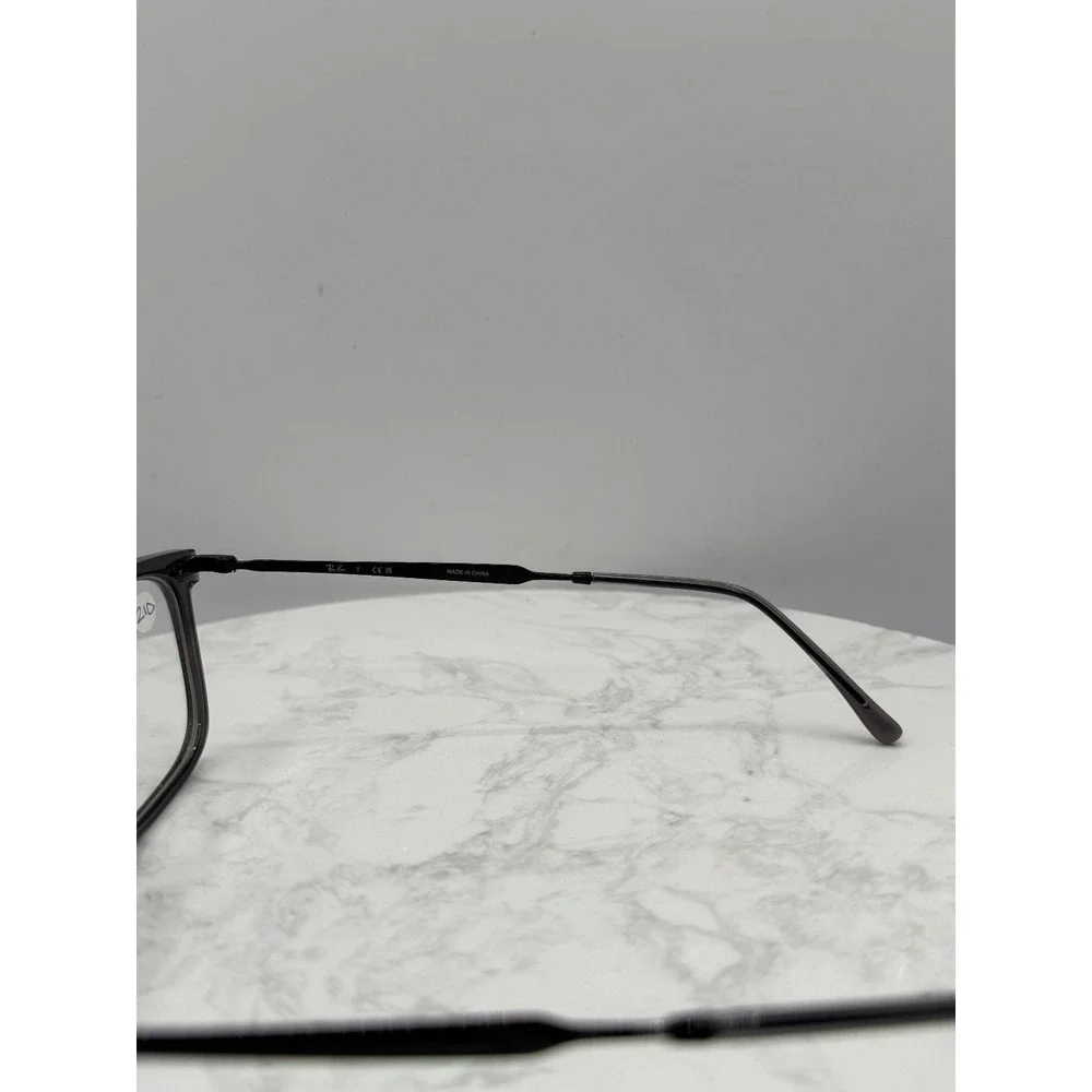 Ray-Ban RB 7260 Eyeglass Frames 56-19-150 Dark Gray Rectangular - Picture 4 of 10